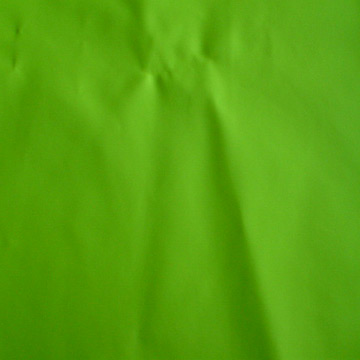  Fluorescence PU Leather for Rain Coat (Fluoreszenz-PU-Leder für Regen Mantel)