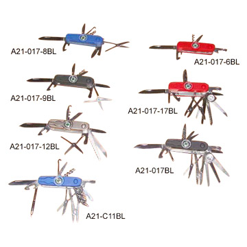 Multi Purpose Messer mit LED-Licht und Compass (Multi Purpose Messer mit LED-Licht und Compass)