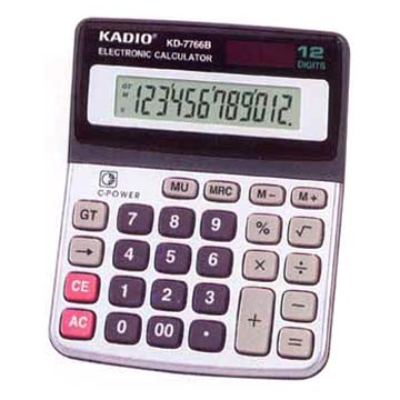 12 Digits Desktop Calculator (12 chiffres Calculatrice de bureau)