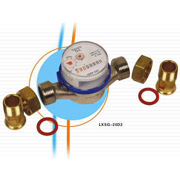  Water Meter 20mm Rotary Vane Wheel Dry-Dial Single-Jet (Wasserzähler 20mm Rotary Flügelrad Dry-Dial Single-Jet)
