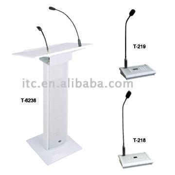  Public Address Lecterns and Microphones (Public Address Lecterns и микрофоны)