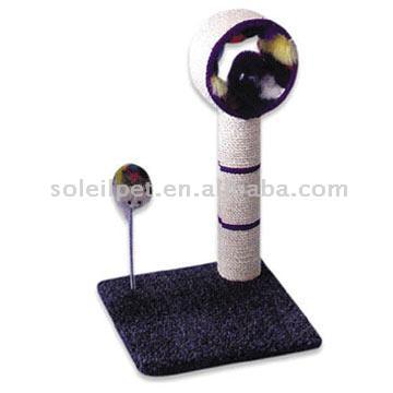 Cat Scratching Post With Play Toy (Cat когтеточки с игрой Toy)