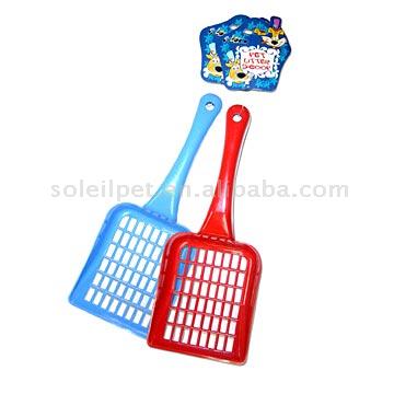  Plastic Cat Litter Scoops Kits(F4002) (Пластиковые кошачьих туалетов Совок комплекты (F4002))