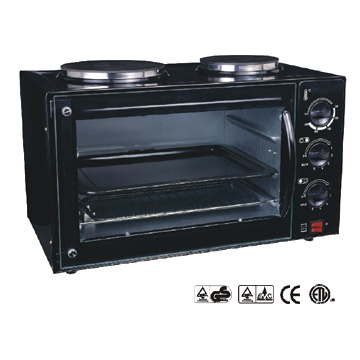  Electric Oven with Two Hot Plates (Электрическая печь с двумя конфорками)