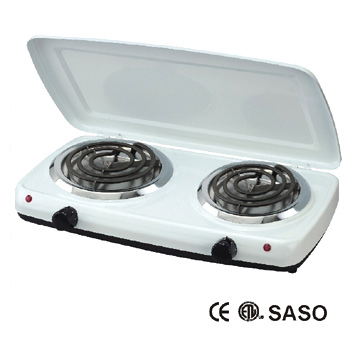  Electric Double Stove with Lid (Двойной электрический печь с крышкой)
