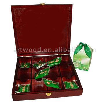  Tea Wooden Box (Boîte à thé en bois)