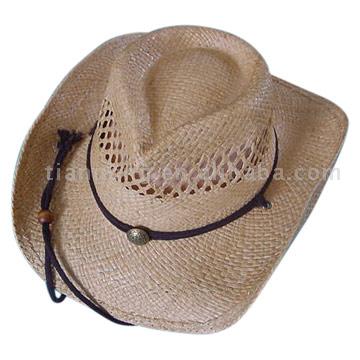  Raffia cowboy Hat (Raffia ковбойской шляпе)