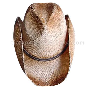  Raffia Cowboy Hat (Raffia Cowboy Hat)