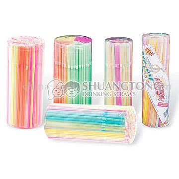  Flexible Straws (Packed in OPP Round Box) (Flexible Straws (Emballé dans OPP Round Box))