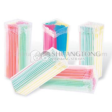  Spoon Straw Packed in OPP Box