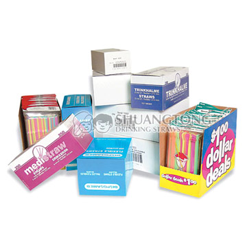  Drinking Straws Packed in Displaybox ( Drinking Straws Packed in Displaybox)