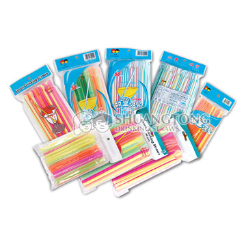  Spoon Straws (Packed in OPP Film Headcard)