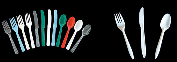  Plastic Cutlery (Ustensiles en plastique)
