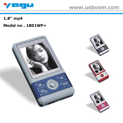  1.8" MP4 Players with FM Radio (1,8 "MP4-Player mit FM-Radio)