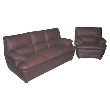  Leather Sofa Set