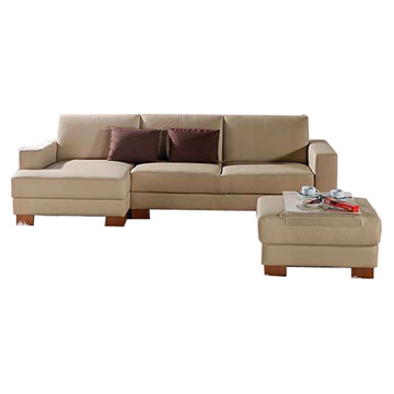  Leather Sofa Set