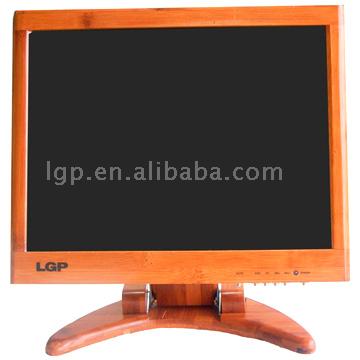 15 "LCD-Monitor mit Bambus Frame (15 "LCD-Monitor mit Bambus Frame)