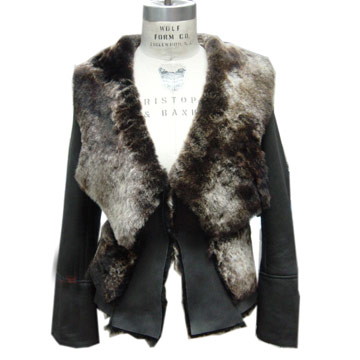  Ladies` Lamb Leather Jacket (Женские куртки Lamb кожа)