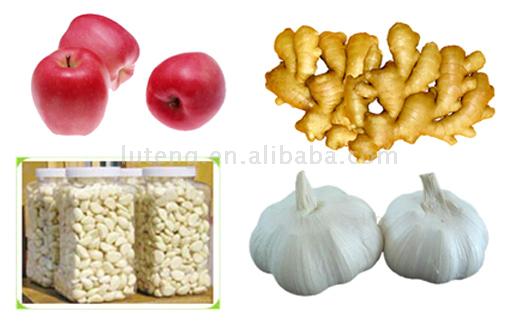  Garlic, Ginger, Apple and Peeled Garlic (Чеснок, имбирь, очищенные яблоки и чеснок)