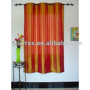  Embroidered Taffeta Curtain (Вышитые шторы тафта)