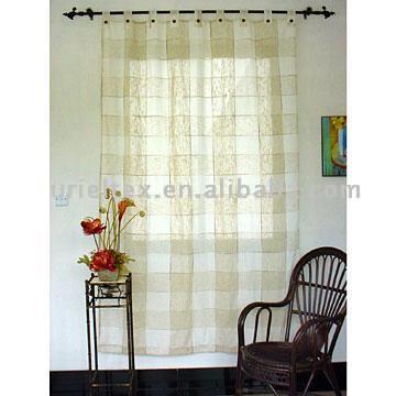  Polyester Linen Curtain ( Polyester Linen Curtain)