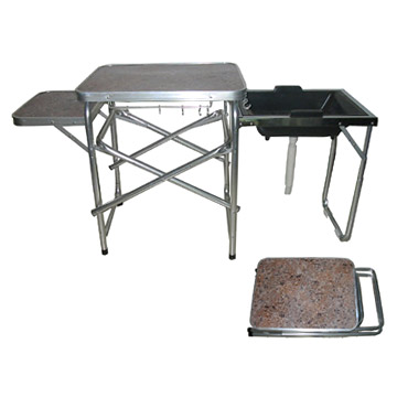  Aluminum Camping Table (Table de camping en aluminium)