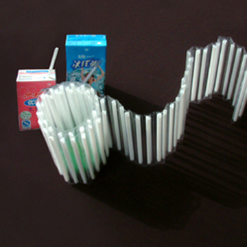  I-shaped Tetra Pack Straws