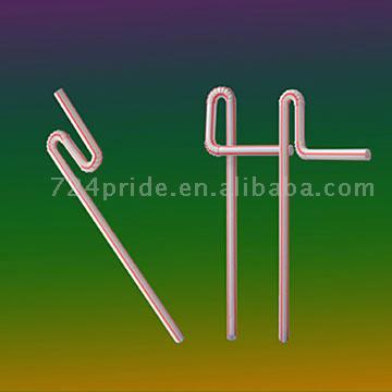  Z-Shaped Straws