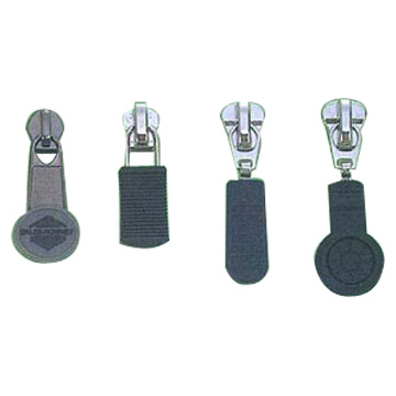  No. 5 Auto Lock Slider Rubber Zipper Pull (  5 Auto Lock Slider резиновые Pull Zipper)