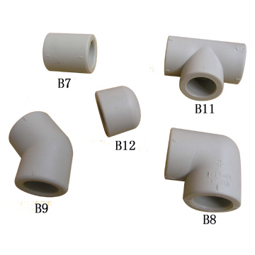  Coupling, 90 Degree Elbow, 45 Degree Elbow, Equal Tee, Cap