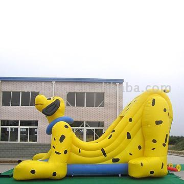  Inflatable Fleck Dog Slide (Надувная собака Авто-Флек)