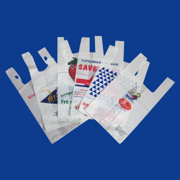  HDPE/LDPE T-Shirt Bag