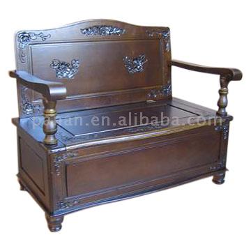  Wood Chest-Sofa (Wood Chest-Sofa)