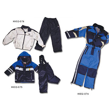  Children`s Jacket / Pants / Overall / Sportswear (Children`s veste / pantalon / Total / Sportswear)