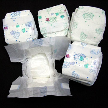  Bulk Packed Baby Diapers (Массовая Сухой детских подгузников)