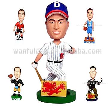  Sports Bobble Head Dolls