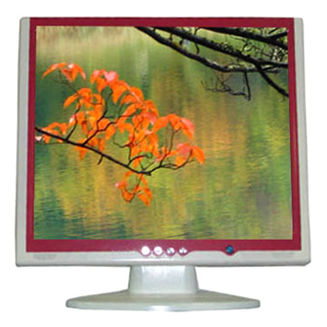  17" TFT LCD Computer Monitor + TV