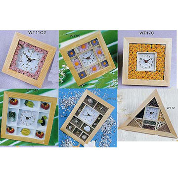  Wooden Clocks (Horloges bois)