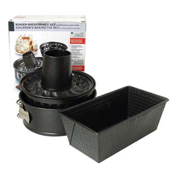  4pcs Children Baking Tin Set (4pcs Children Baking Tin Set)