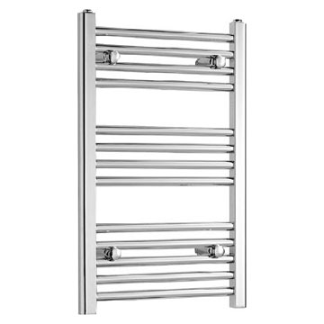  Chrome Flat Heated Towel Rail (700 x 450mm) (Chrome Flat-serviettes chauffants (700 x 450mm))