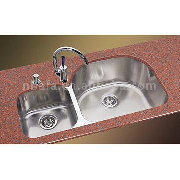  Double Stainless Steel Sink (Нержавеющая сталь Double Sink)