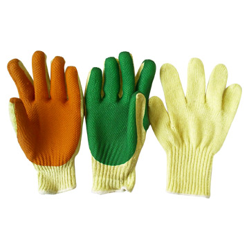  Latex Coated Gloves (Латексные перчатки покрытием)