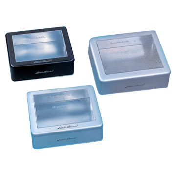  Tin Box with Net Window (Tin Box avec Net Window)