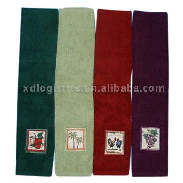  Applique Towel (Applique de serviettes de bain)