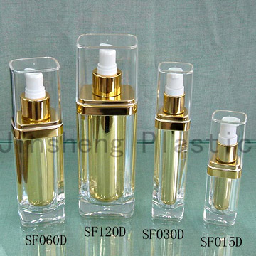  Square Lotion Bottles (Square Lotion Flaschen)