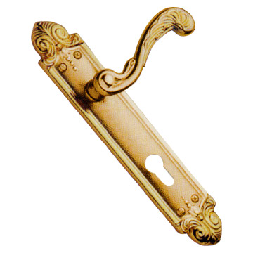  Brass Lock Handle (Brass Lock Handle)
