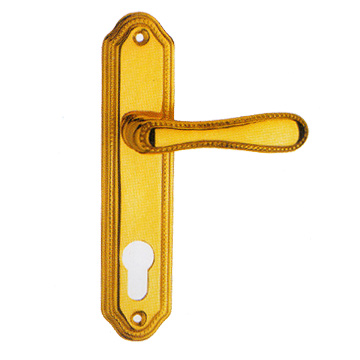  Brass Lock Handle (Brass Lock Handle)