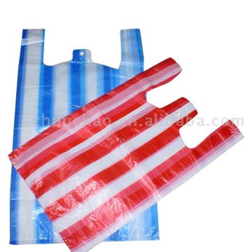  Candy Striped T-Shirt Bags ( Candy Striped T-Shirt Bags)
