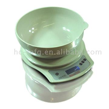  Kitchen Scale with Bowl (Balance de cuisine avec bol)