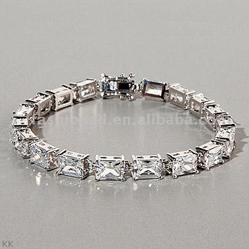  Gem Stone Silver Bracelet ( Gem Stone Silver Bracelet)